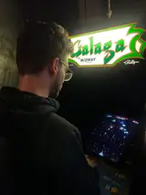 Patrick and Kayla at the barcade