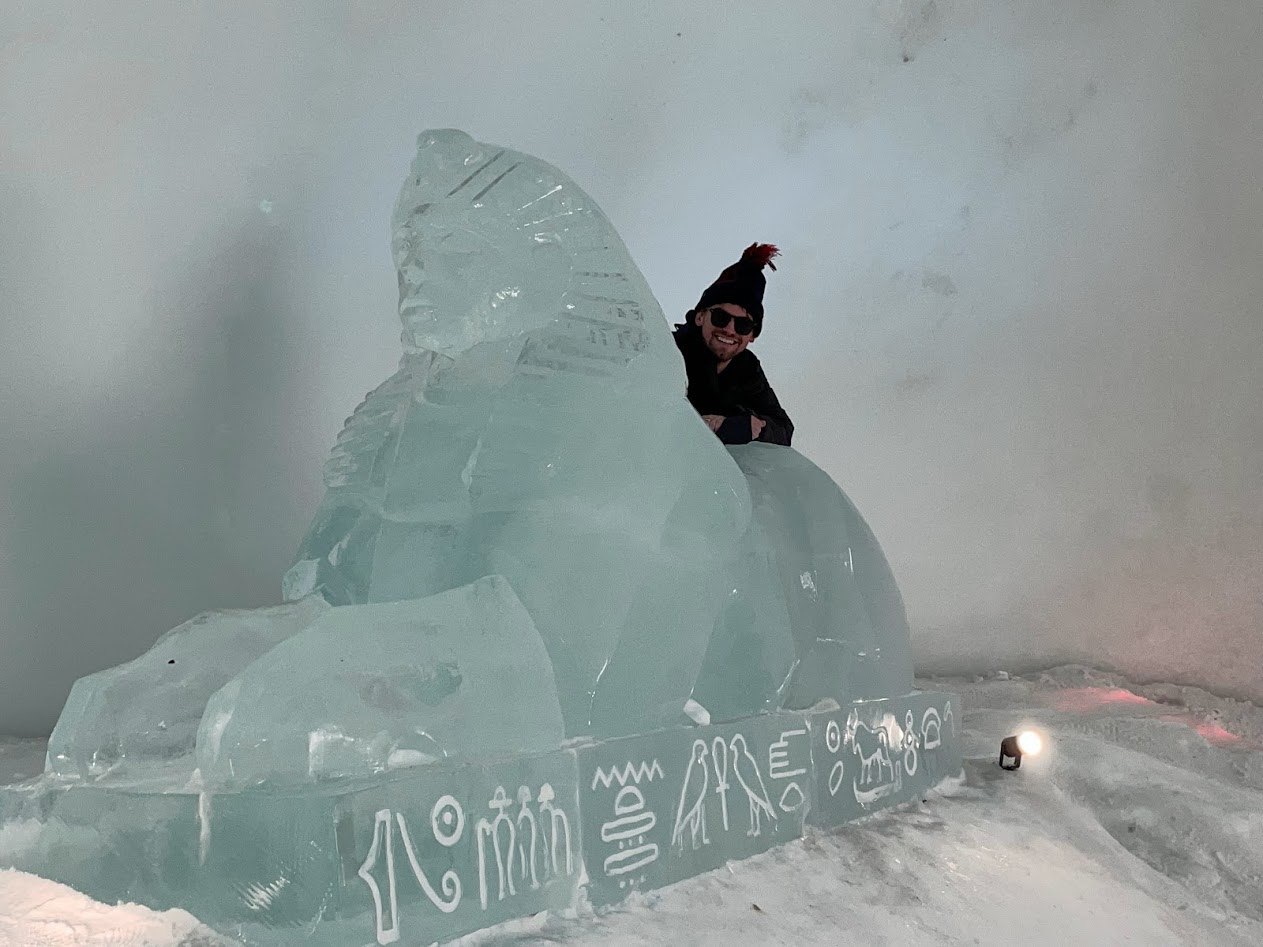 Patrick in the Arctic Circle