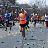 Patrick at the Boston Marathon 2013